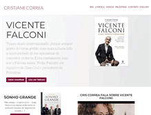 Tablet Screenshot of criscorrea.com